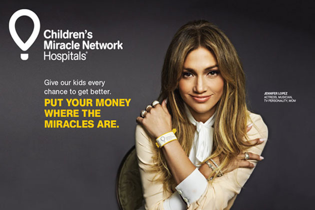 Jennifer Lopez Children's Miracle Network