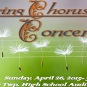 PTHS Spring Choral Concert this Sunday