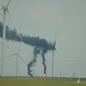 Wind Turbine Fire Under Investigation