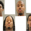 Police nab four during traffic stop