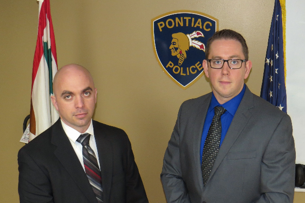 Nicholas Taylor, left, and Jeff Franklin.