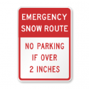 Take heed of snow routes