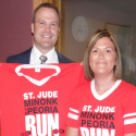Local runners taking part in Minonk to Peoria Run